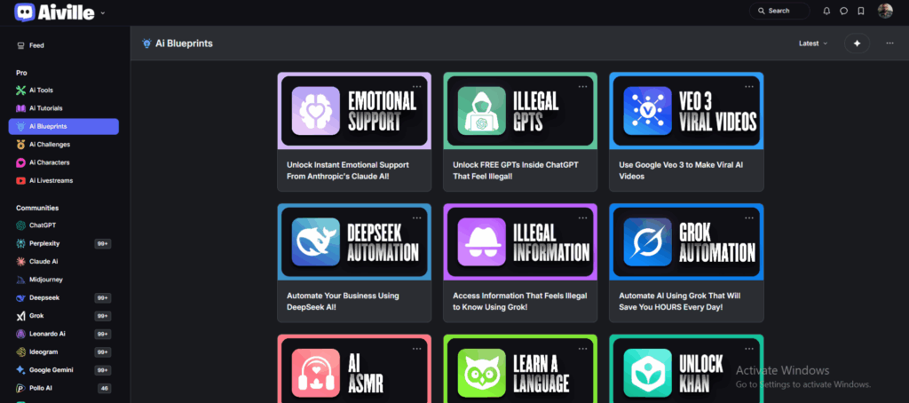 AIVILLE PRO AI BLUEPRINTS