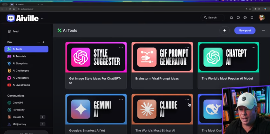 CHRIS LUCK MULTIPLE AI PLATFORMS IN AIVILLE